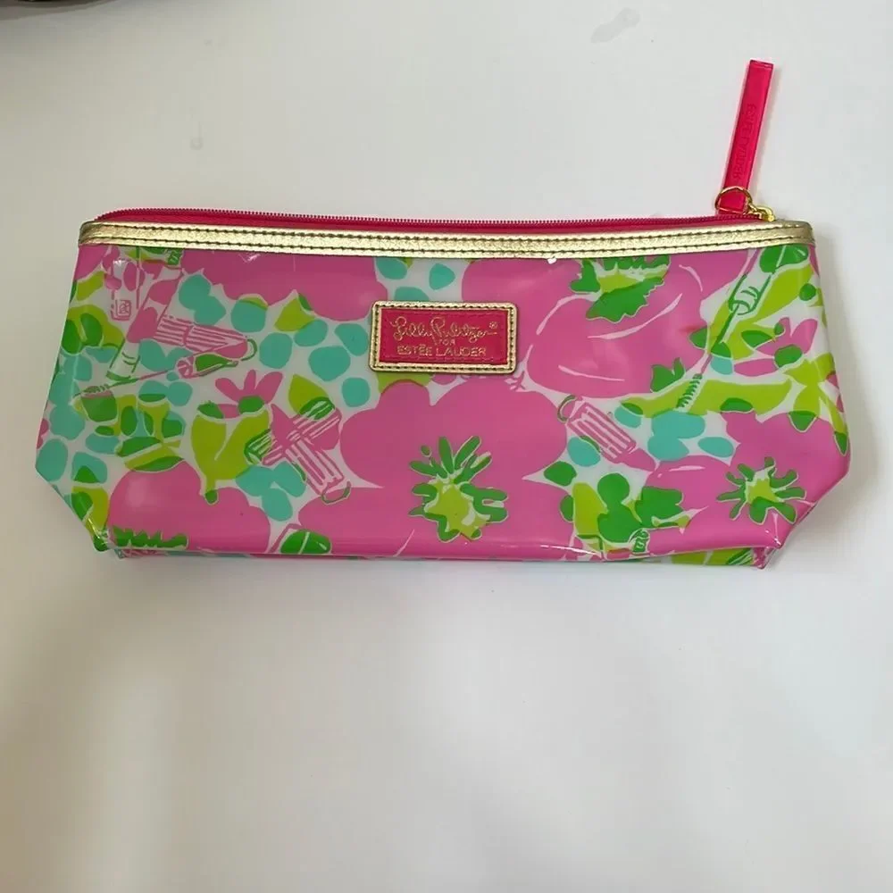 NEW WITHOUT TAGS LILLY‎ PULITZER FOR ESTEE LAUDER MAKEUP BAG